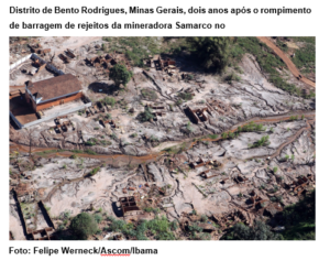 ACIDENTES AMBIENTAIS BRASILEIROS: O DESASTRE DE MARIANA